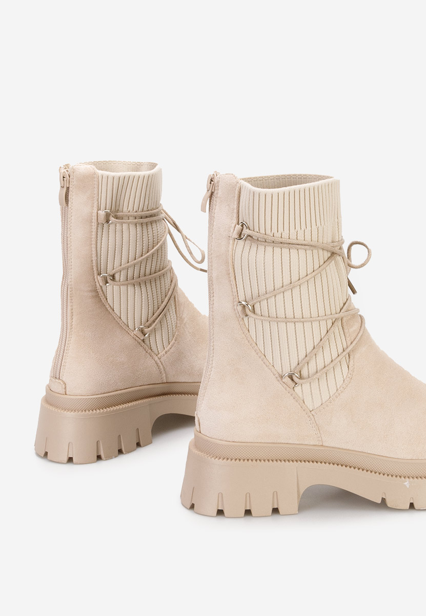 Ženske gležnjače Arlene bež