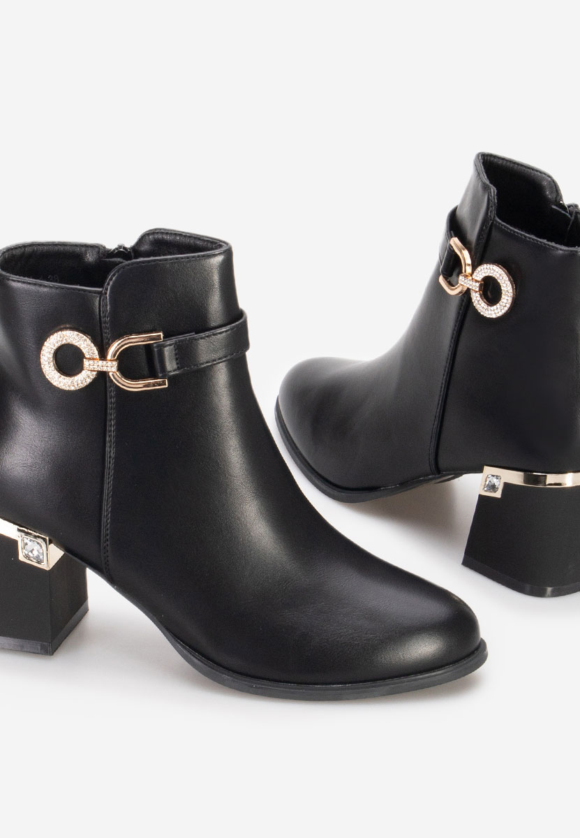 Elegantne gležnjače Margie crno