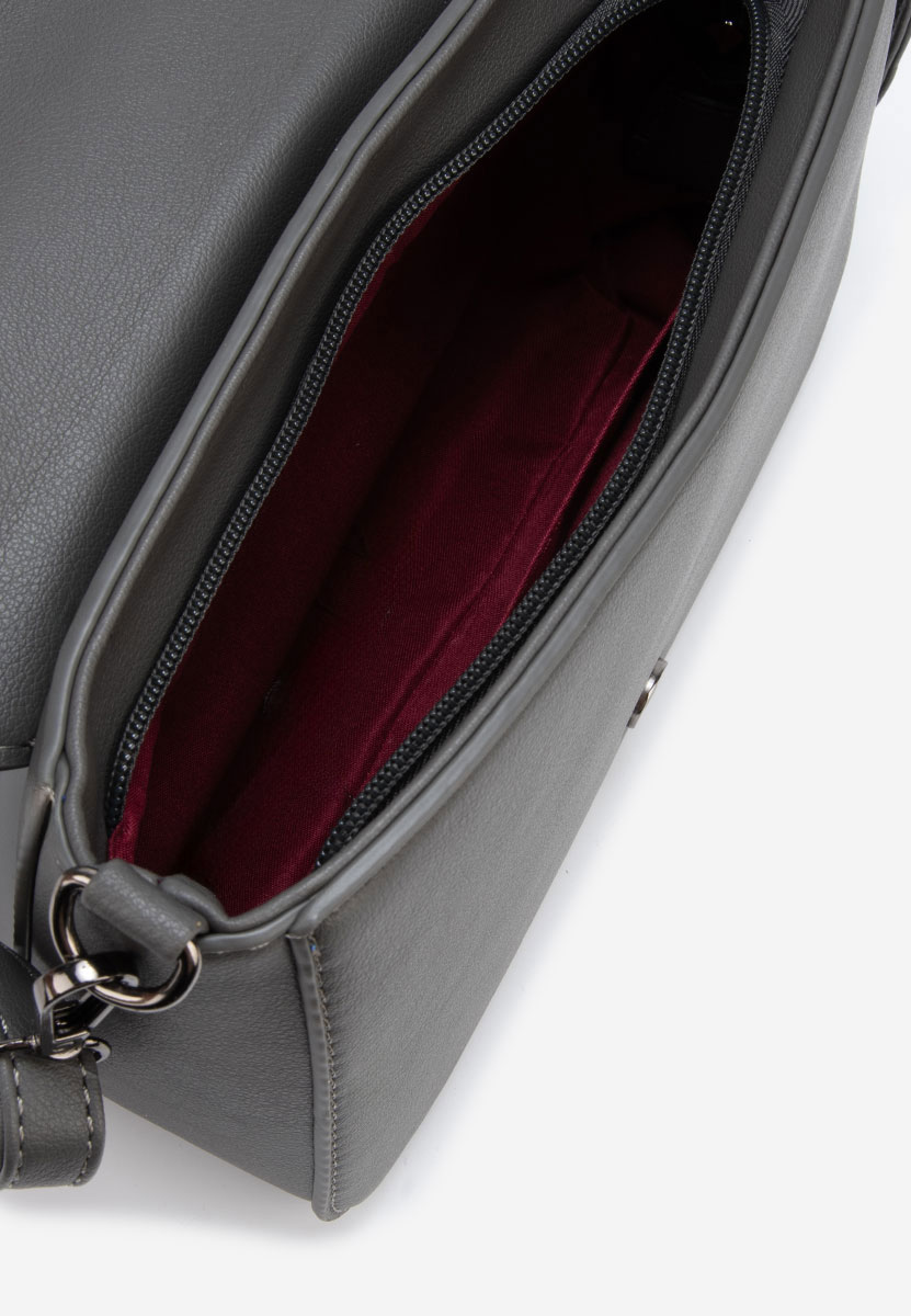 Torba Crossbody Delvia sivo