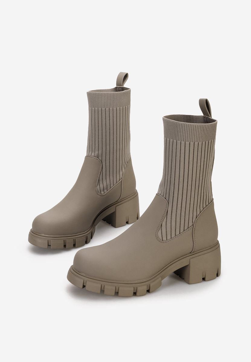 Ženske gležnjače Serada kaki