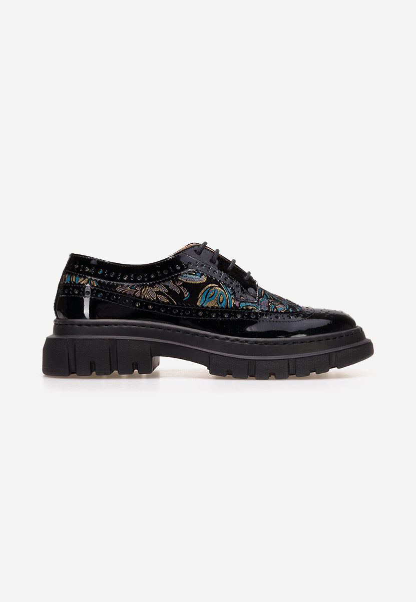Cipele kozne casual Henise V6 crno