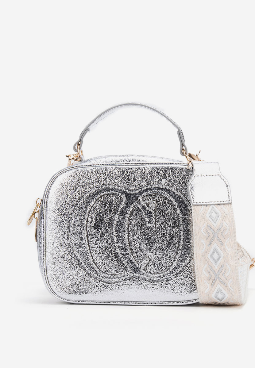 Torba Crossbody Julisa srebrno