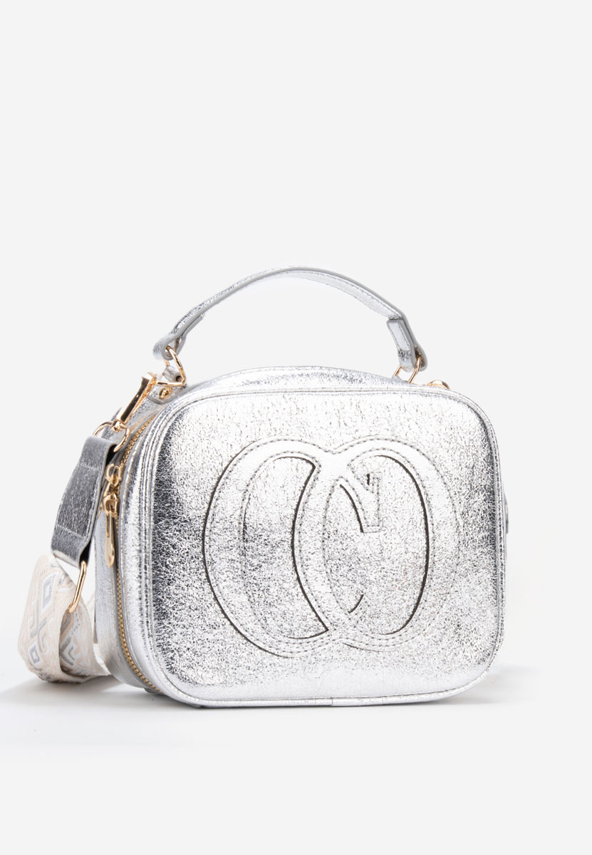 Torba Crossbody Julisa srebrno