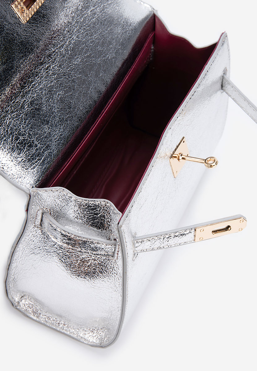 Torba za rame Alatia srebrno