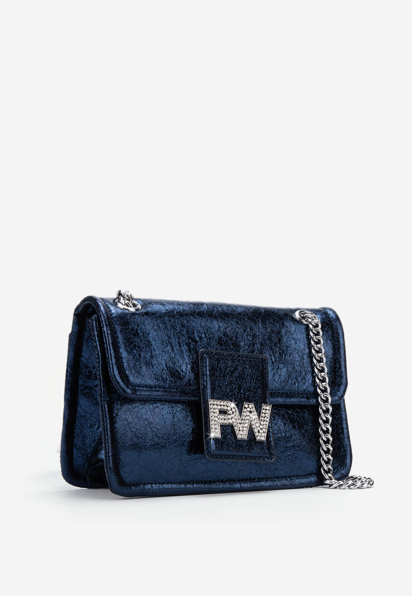 Torba za rame Akyra plavo navy