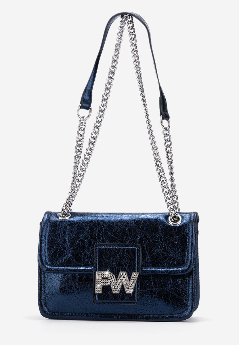 Torba za rame Akyra plavo navy