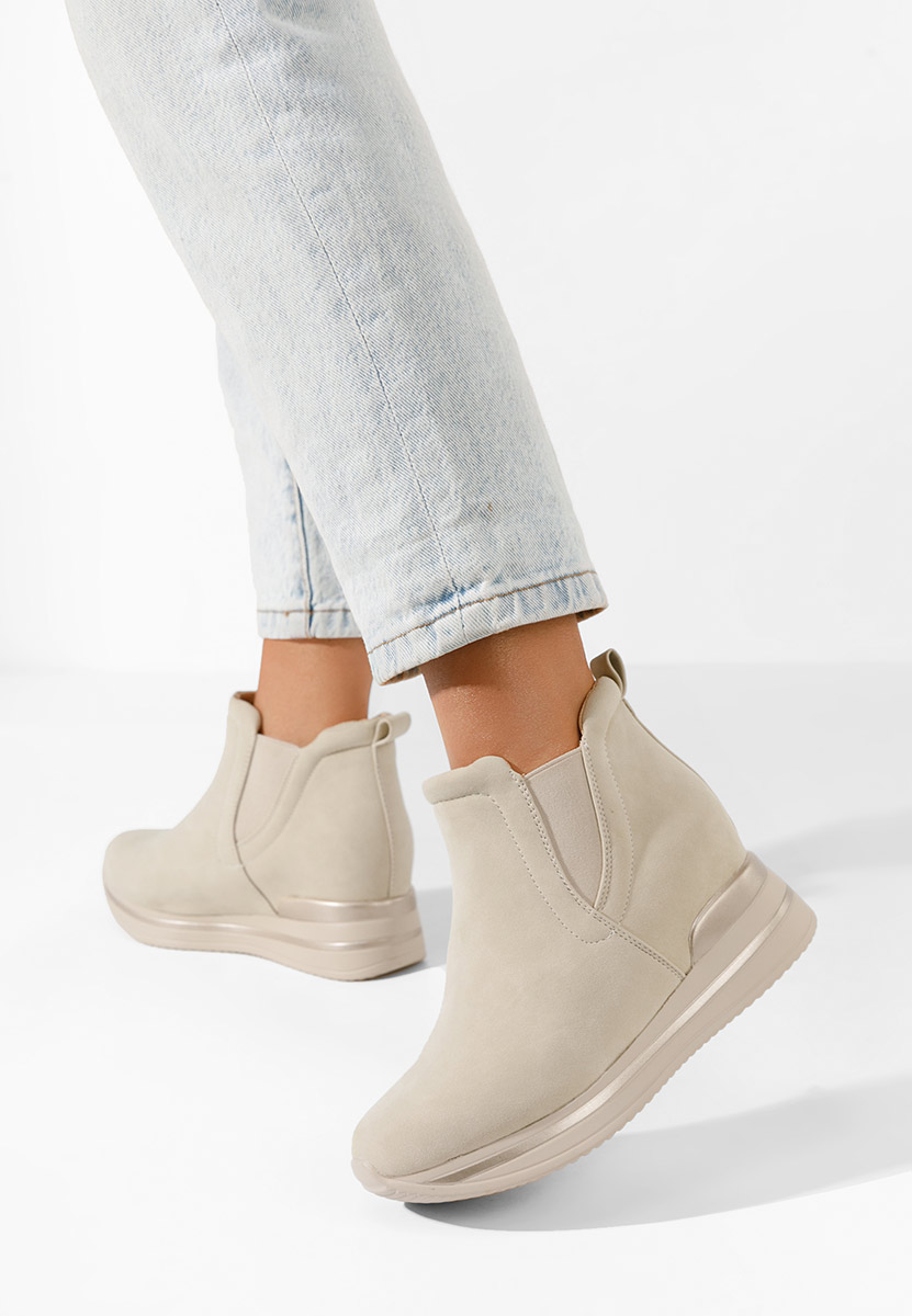Sneakers s platformom Sanera V2 bež