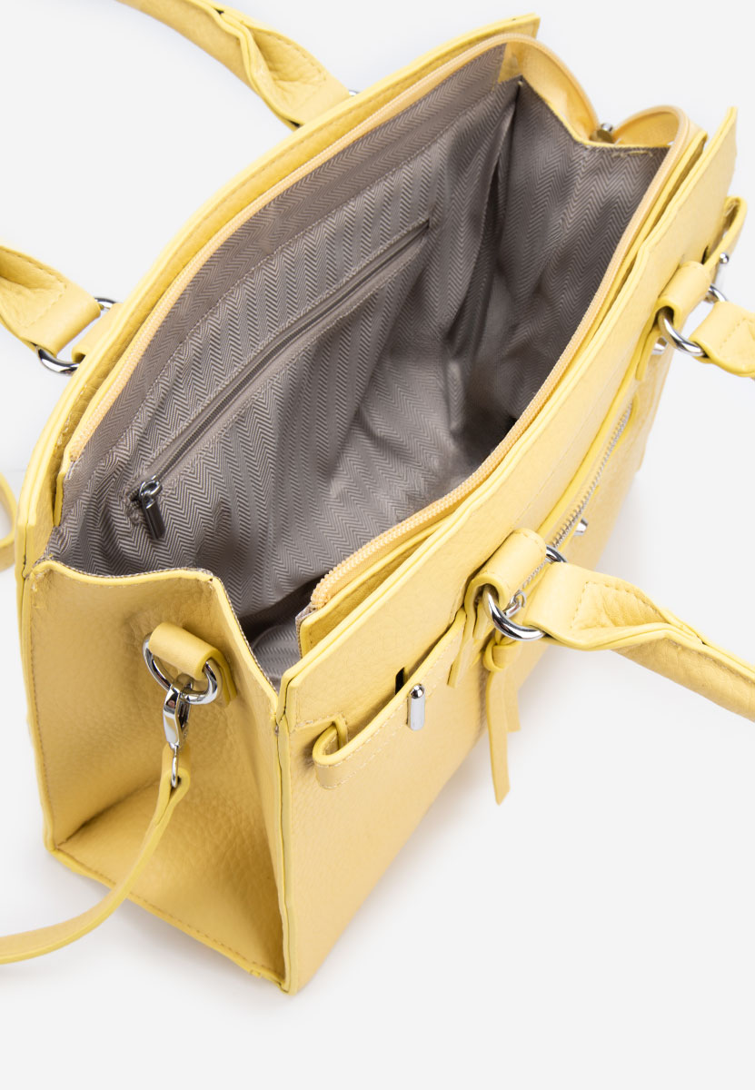 Ručna torba Lentia Žuto