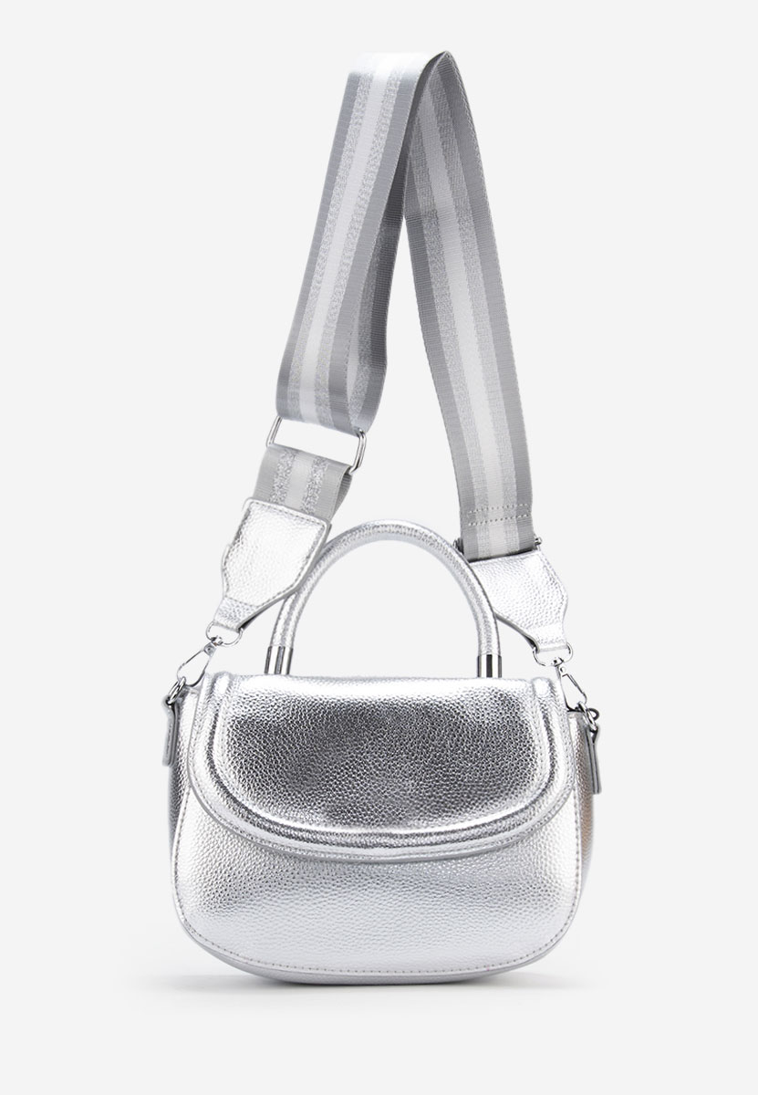 Torba za rame Julima srebrno