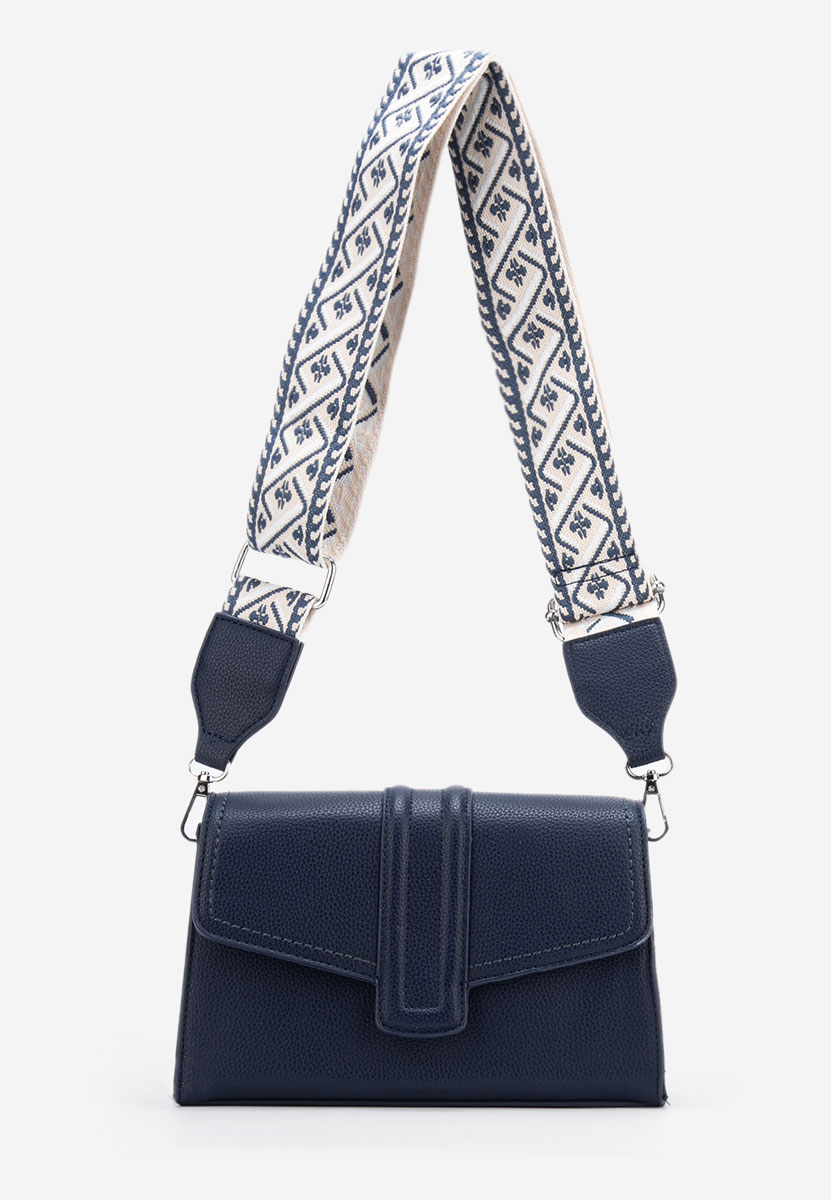 Torba za rame Exalt plavo navy