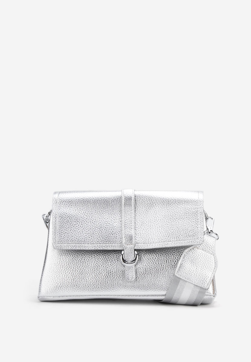 Torba za rame Softly srebrno