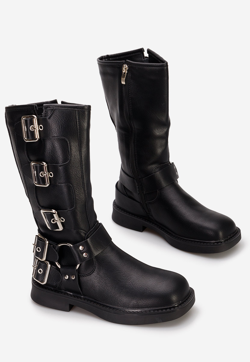 Čizme za djevojčice Radella crno