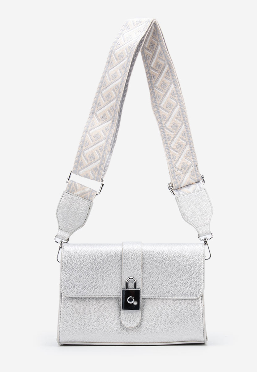 Torba za rame Swish srebrno