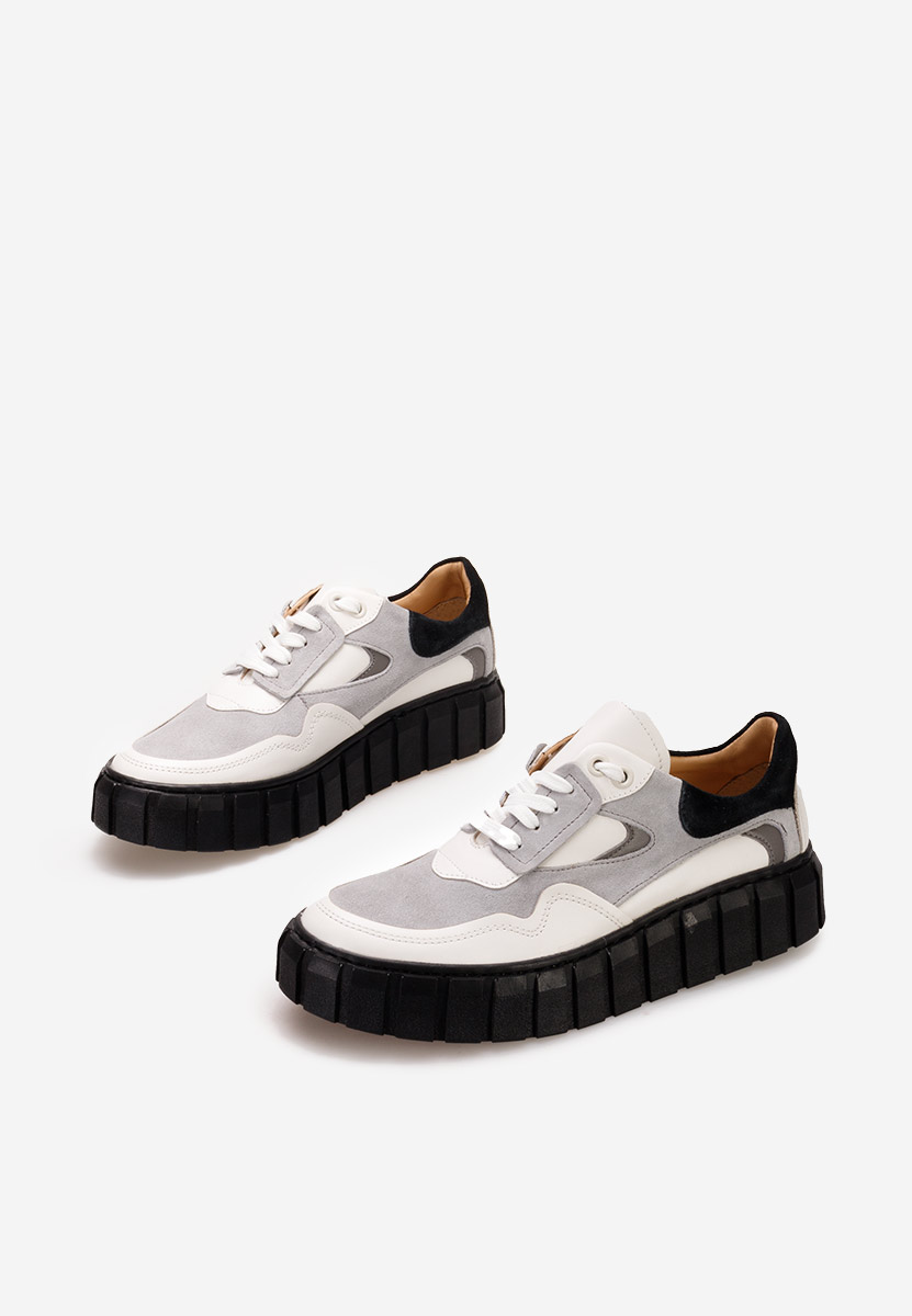 Ženske Kožne tenisice Caera bijele