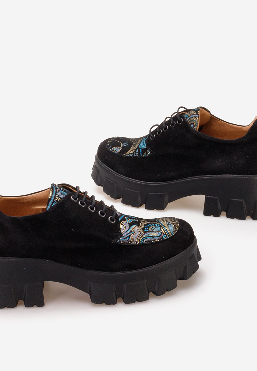 Cipele kozne casual Rosina crno