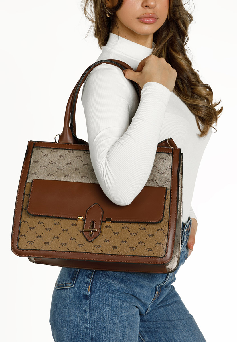 Ručna torba Kimly braon