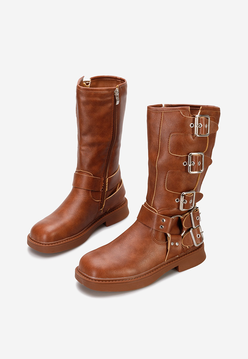 Čizme za djevojčice Radella braon