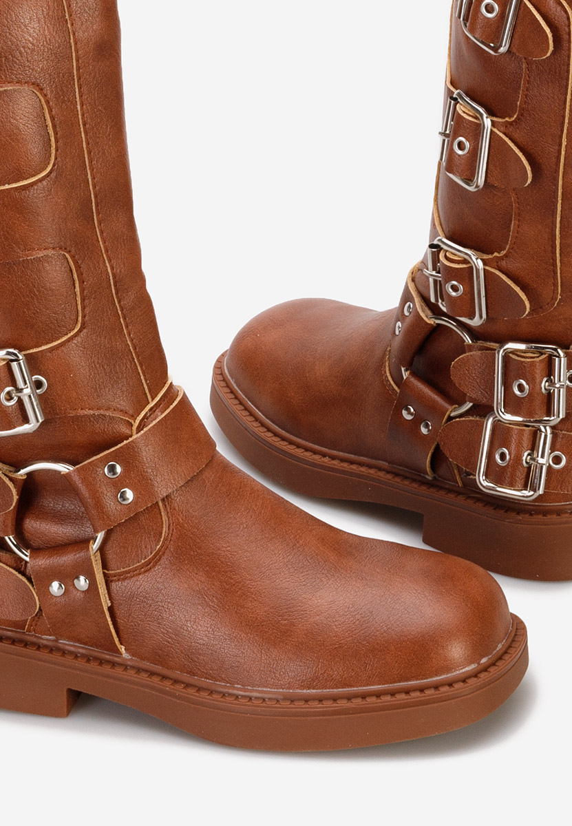 Čizme za djevojčice Radella braon