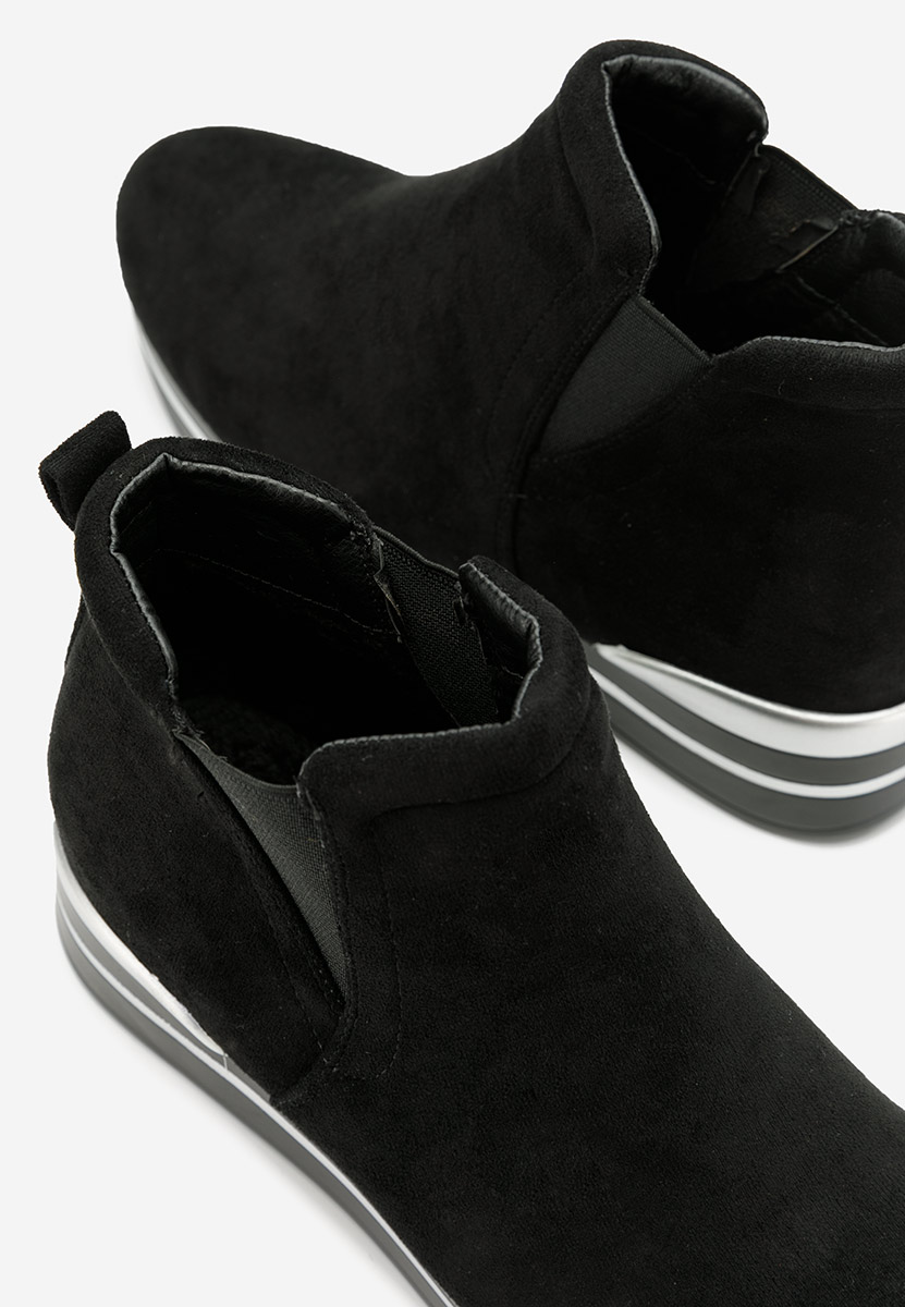 Sneakers s platformom crno Sanera