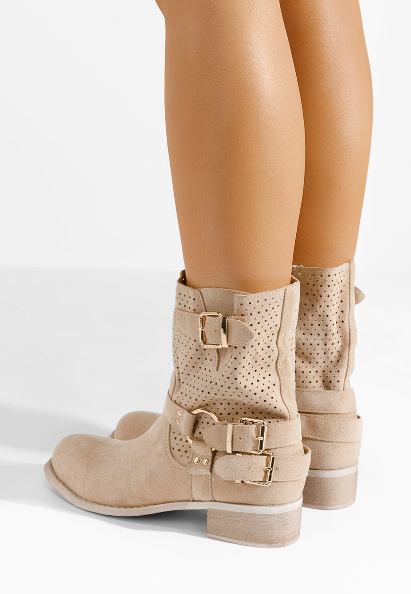 Ženske gležnjače Daiela V2 bež