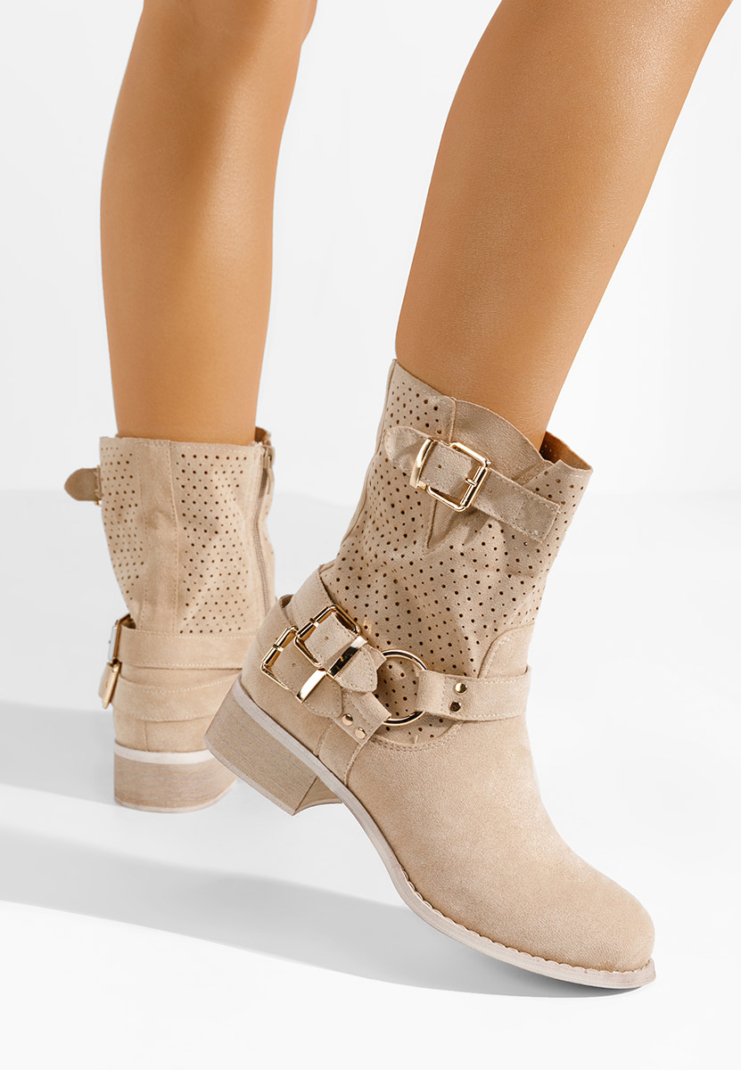 Ženske gležnjače Daiela V2 bež