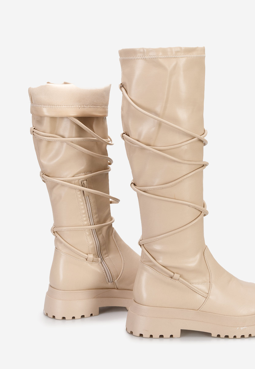 Duge čizme Cazorla bež