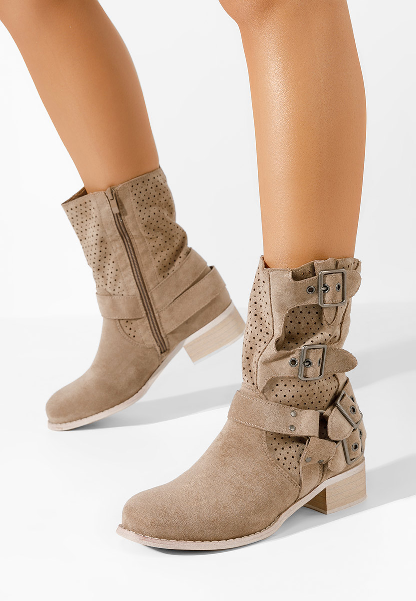 Ženske gležnjače Daiela kaki