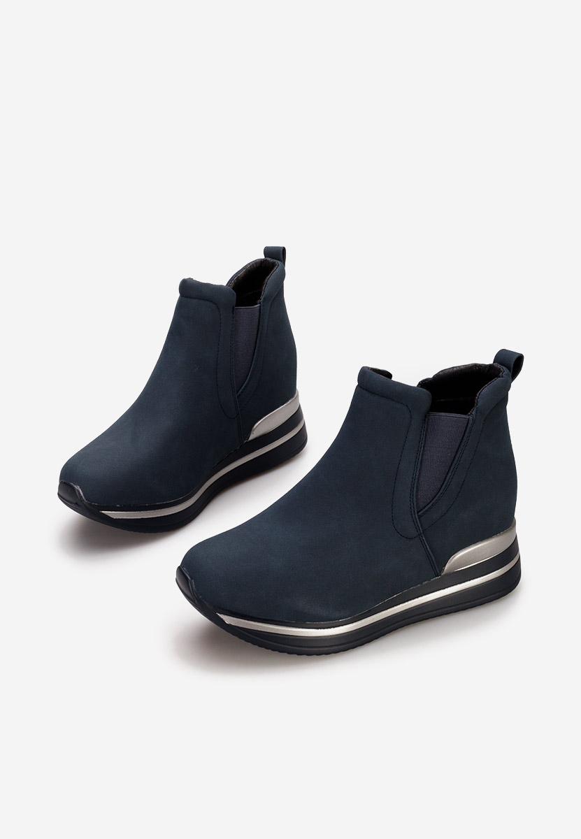 Sneakers s platformom Sanera V2 plavo navy
