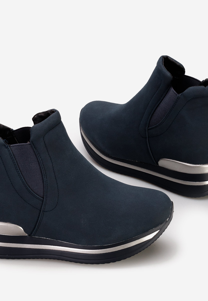 Sneakers s platformom Sanera V2 plavo navy