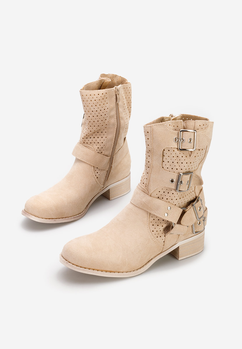 Ženske gležnjače Daiela bež