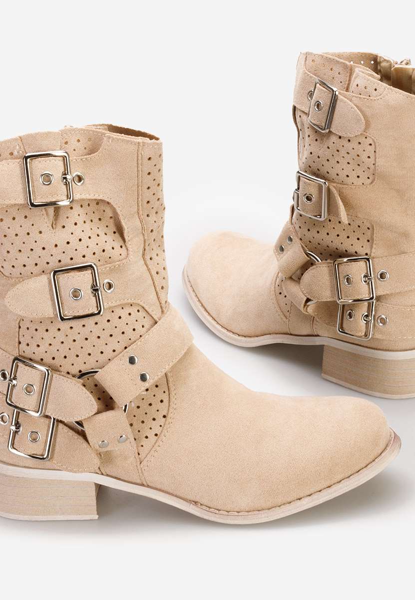 Ženske gležnjače Daiela bež