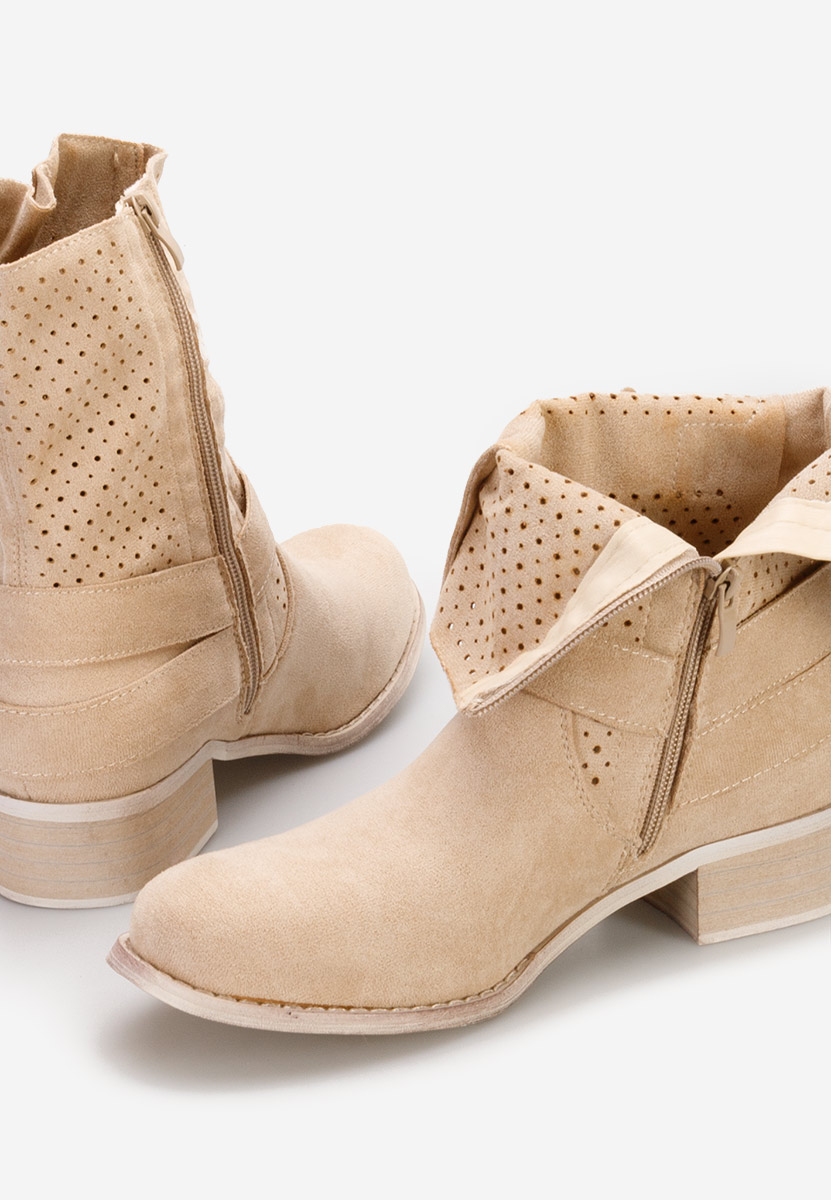 Ženske gležnjače Daiela bež