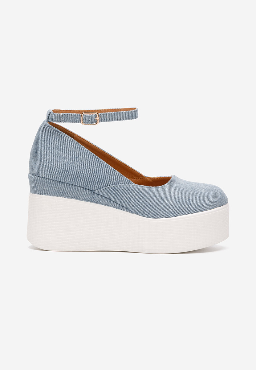 Cipele s platformom Leanora plavi