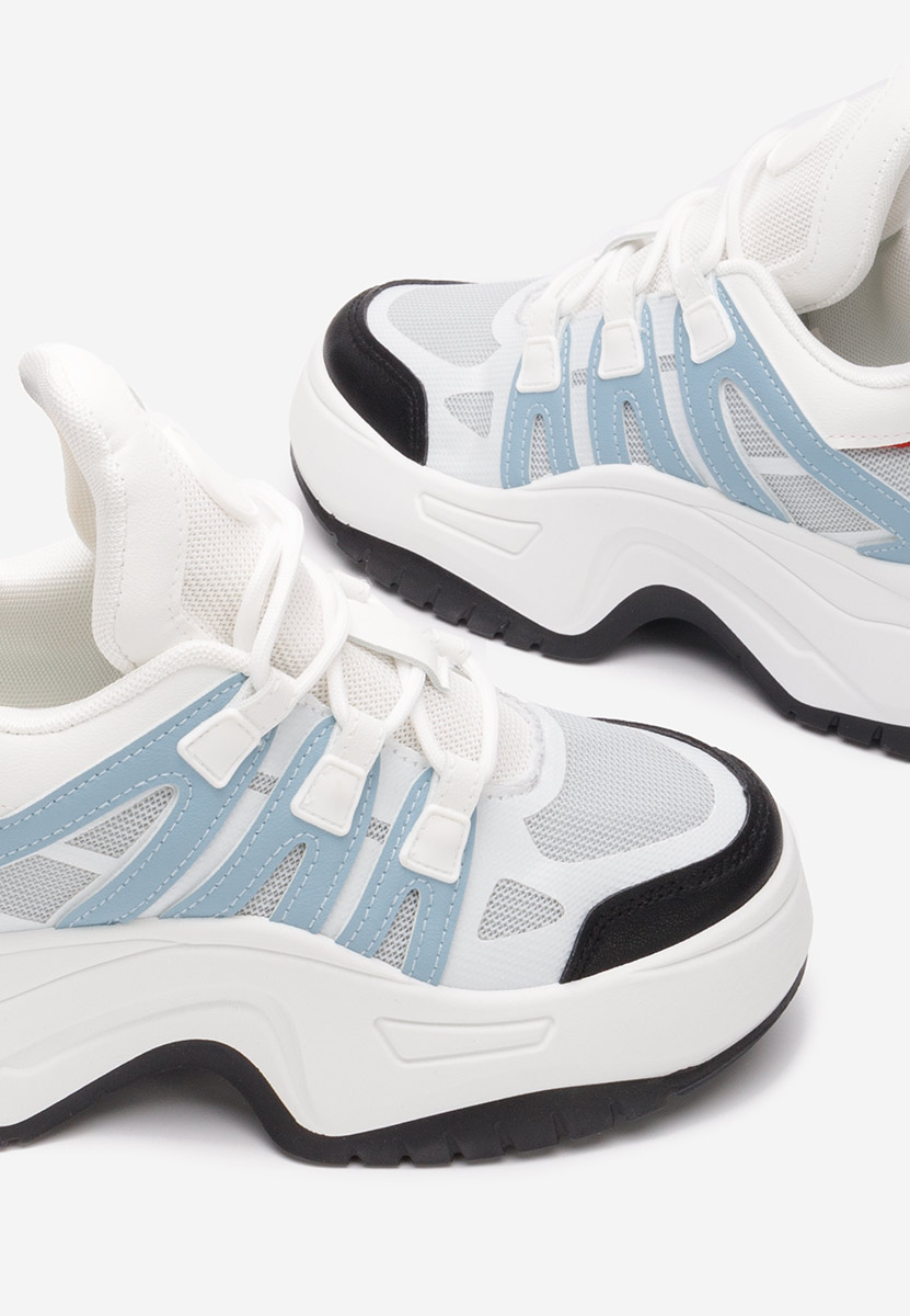 Tenisice sa platformom Alessia B bijele