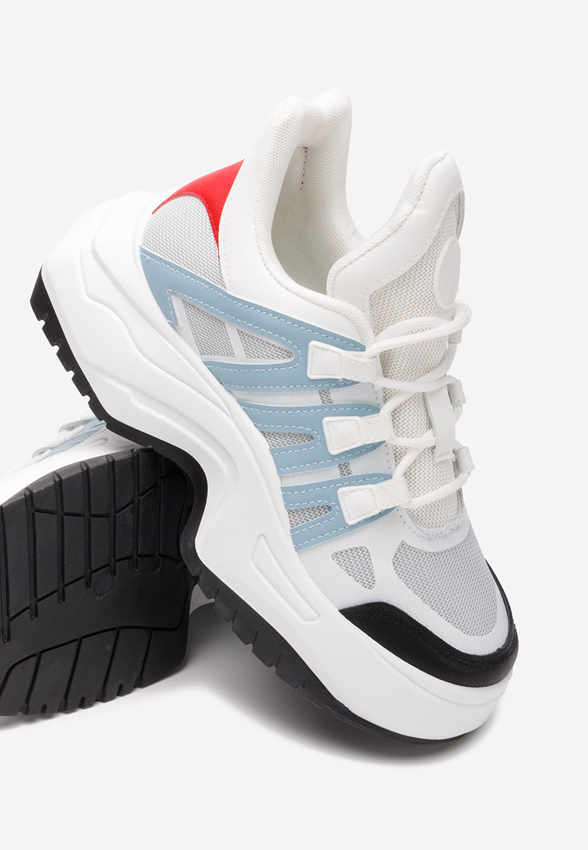 Tenisice sa platformom Alessia B bijele