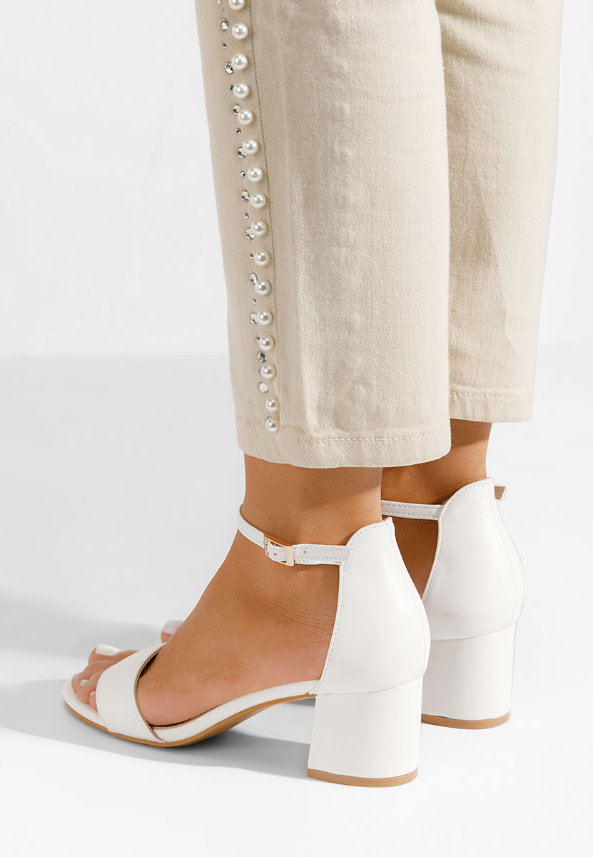 Sandale s petu Nomeria V2 bijele