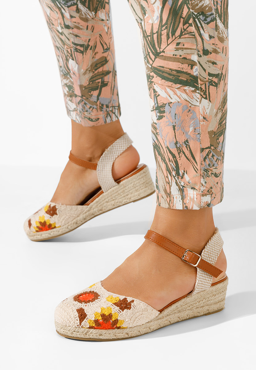 špagerice na punu petu Elioth bež