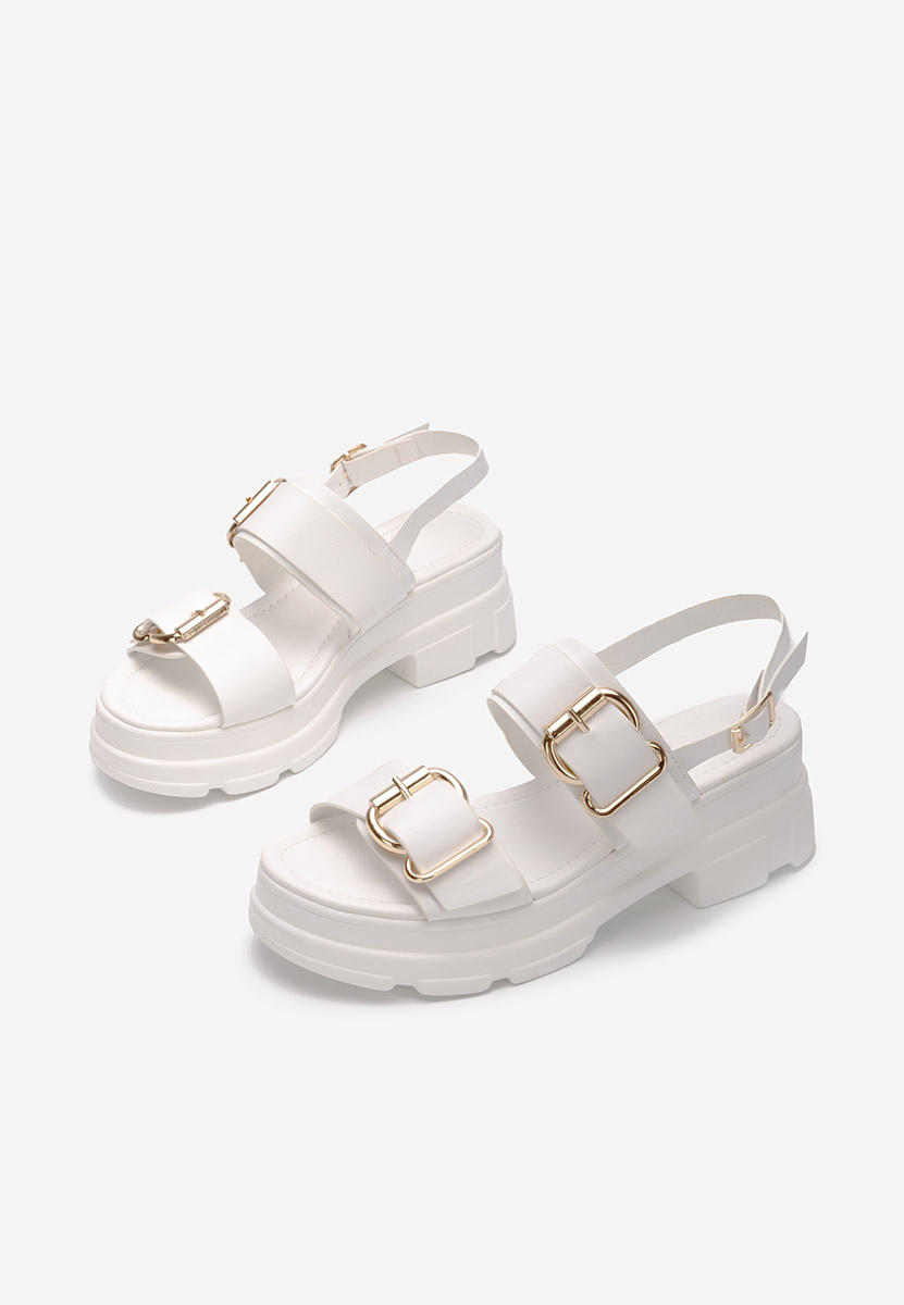 Sandale s platformom Raphaela bijele