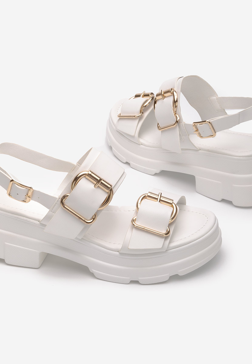 Sandale s platformom Raphaela bijele