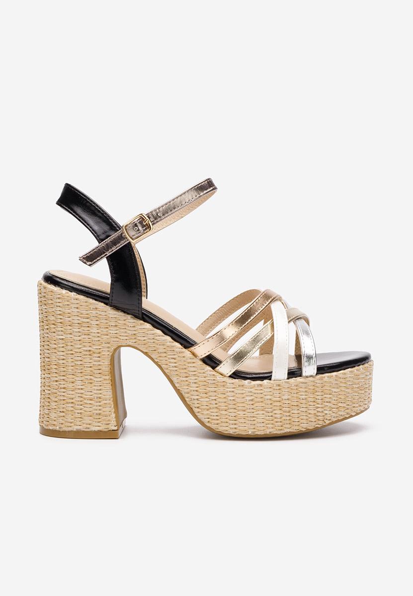 Sandale s petu Alca crno