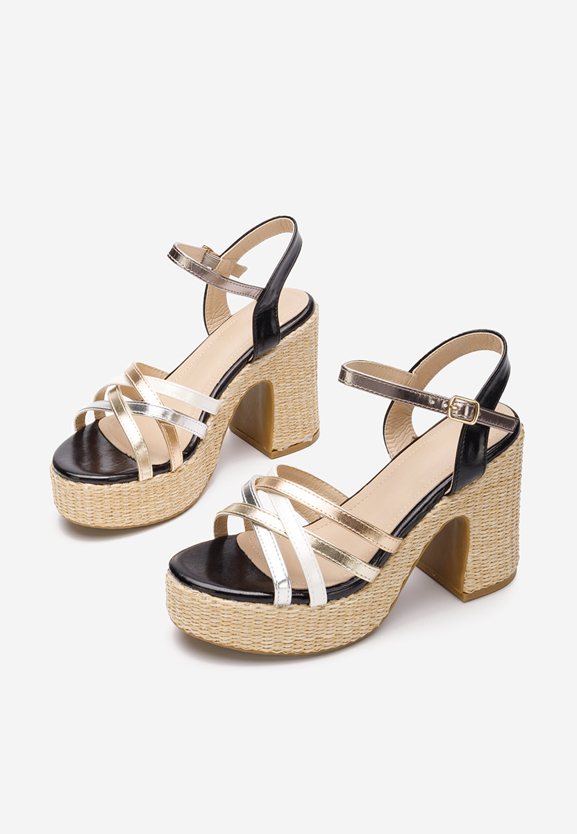 Sandale s petu Alca crno