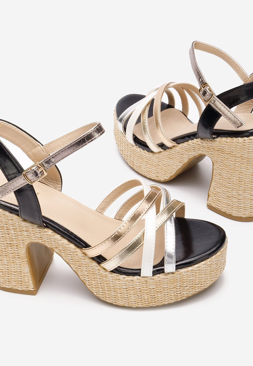 Sandale s petu Alca crno