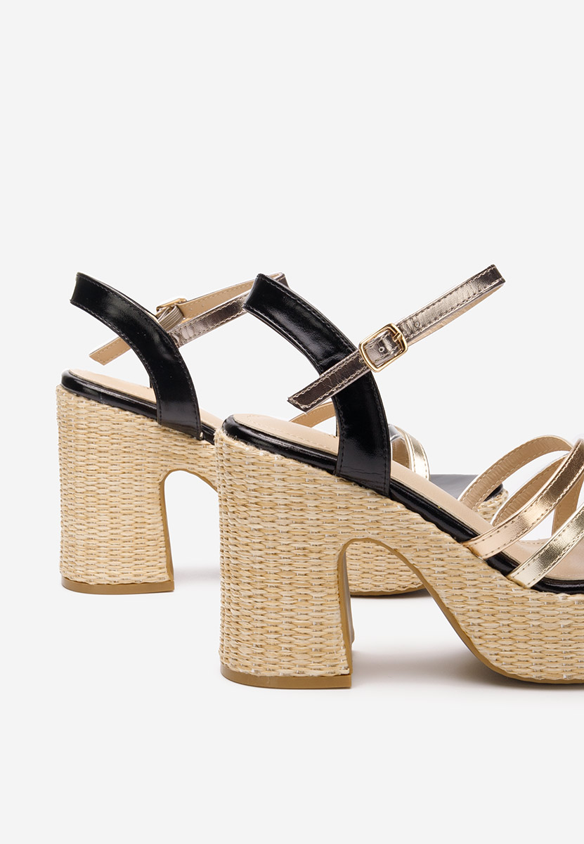 Sandale s petu Alca crno