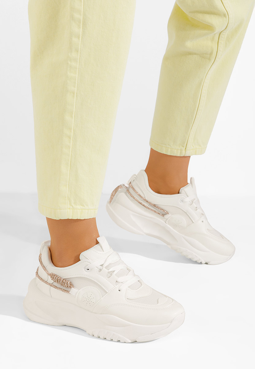 Ženske sneakers Anouki bijele