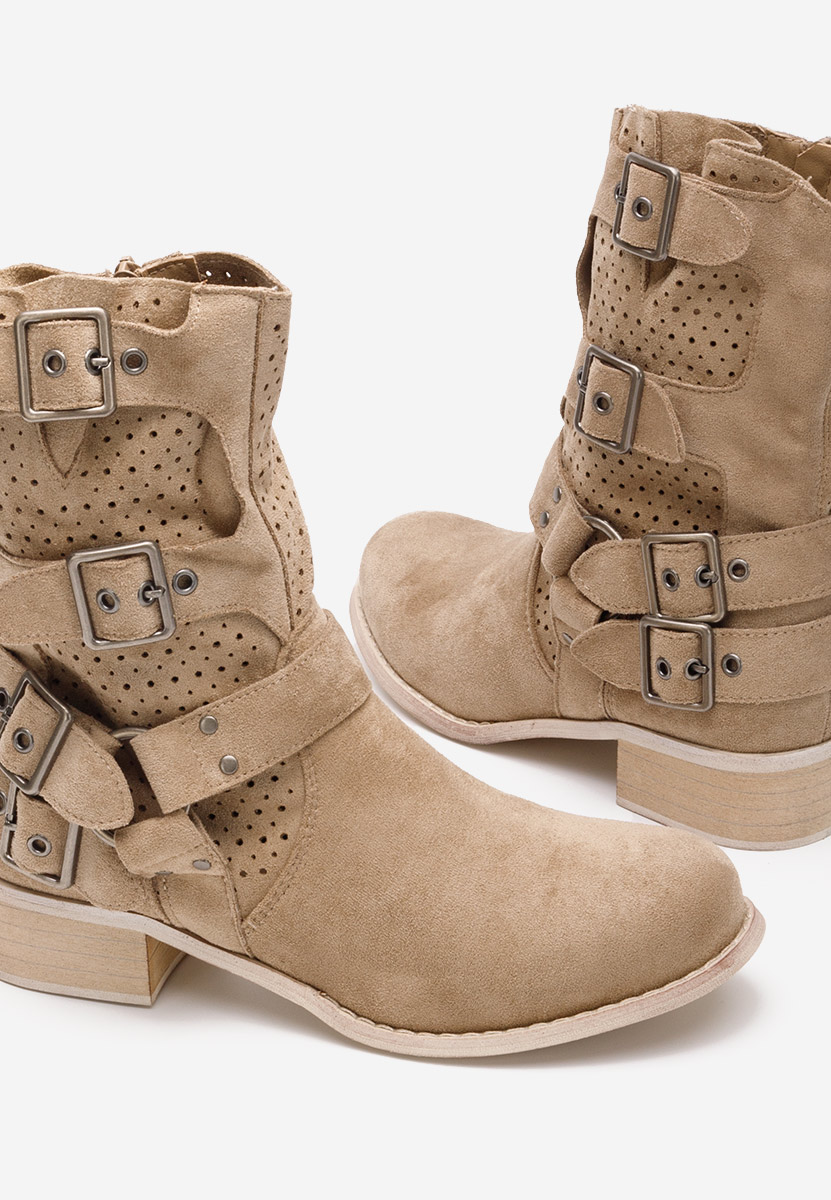 Ženske gležnjače Daiela kaki