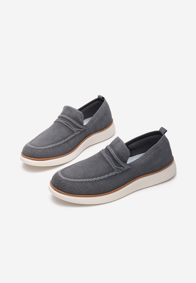 Muški mokasinke Jakob sivo