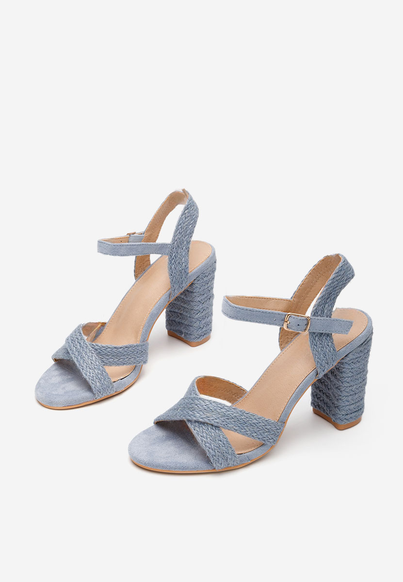 Sandale s petu Jasmine blue