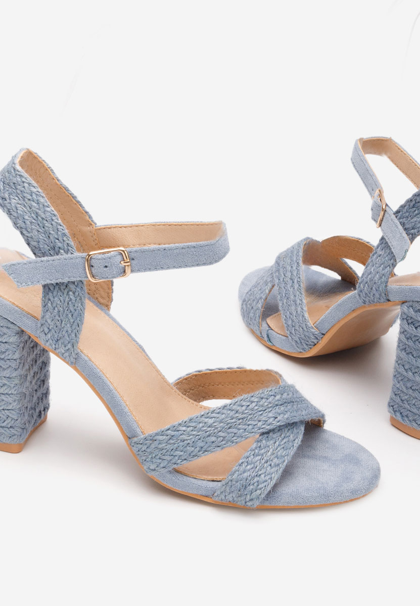 Sandale s petu Jasmine blue