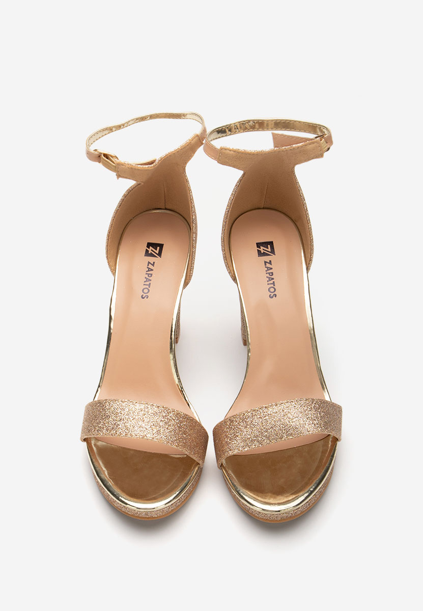 Sandale elegantne Lamisa zlatno