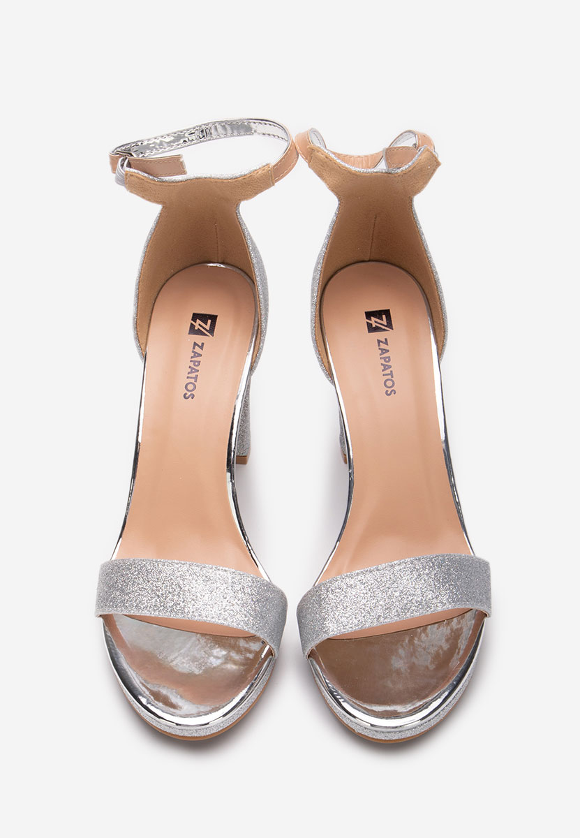 Sandale elegantne Lamisa srebrno